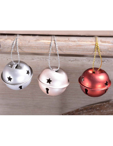 Set 48 globuri metalice, 4 pachete/set, 12