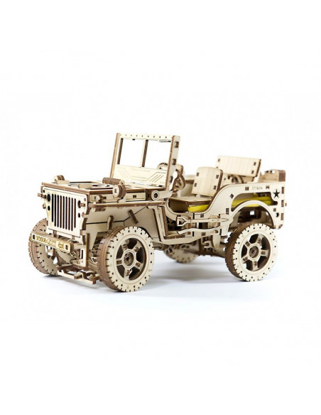 Jeep Willys MB 4x4 - puzzle 3D mecanic,WR309 Jeep Willys MB 4x4 - puzzle 3D mecanic,WR309