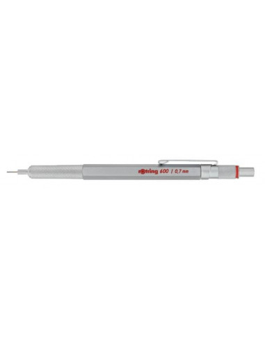 Creion Mecanic Rotring 0.7 mm Ro600 - Argintiu,RO1852308
