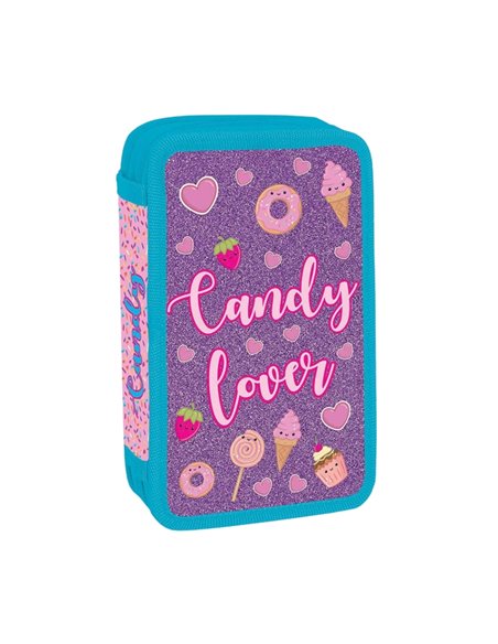 Penar echipat, 2 fermoare, 29 piese, CANDY LOVER - S-COOL