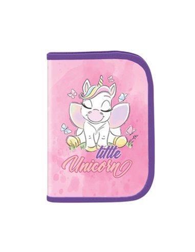 Penar echipat S-COOL, 1 fermoar, 2 extensii, 32 piese, Motiv micul unicorn