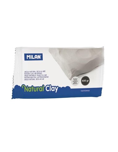 Lut natural Milan 9124410, 400 g, Alb