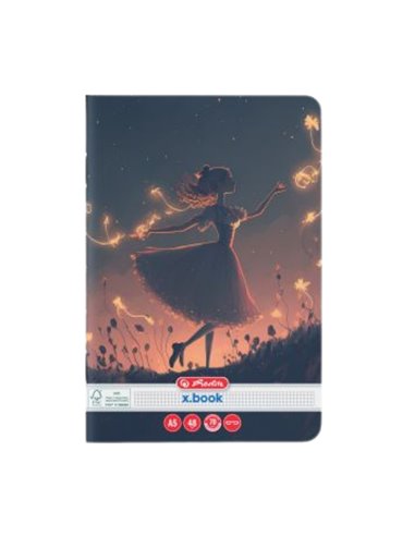 Set 10 x Caiet Matematica Herlitz A5, 48 file, 70g/mp, Motiv balerina Set 10 x Caiet Matematica Herlitz A5, 48 file, 70g/mp, Motiv balerina