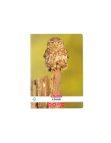 Caiet A5, 48 file, 70g/mp, velin, colturi rotunjite, motiv Animals Caiet A5, 48 file, 70g/mp, velin, colturi rotunjite, motiv Animals