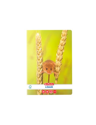 Caiet A5, 48 file, 70g/mp, velin, colturi rotunjite, motiv Animals Caiet A5, 48 file, 70g/mp, velin, colturi rotunjite, motiv Animals