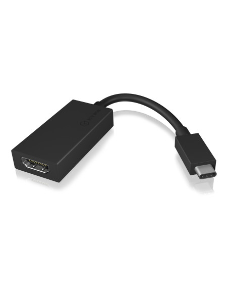 IB-AC534-C,CABLU video Icy Box USB Type-C la HDMI, 4K(3840x2160) la 60Hz, negru, "IB-AC534-C" (timbru verde 0.08)
