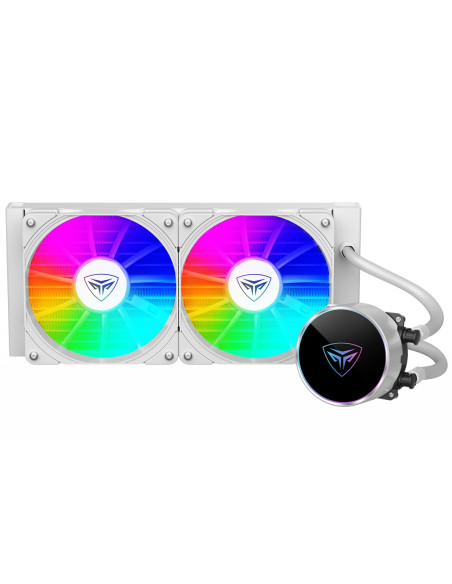 PD240S ARGB WH,COOLER PCCOOLER, skt. universal, racire cu lichid, vent. 2x120mm, 400-1800RPM, "PD240S ARGB WH"