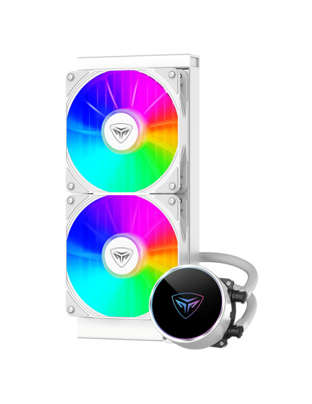 PD240S ARGB WH,COOLER PCCOOLER, skt. universal, racire cu lichid, vent. 2x120mm, 400-1800RPM, "PD240S ARGB WH"