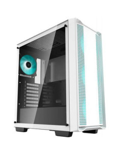 R-CC560-WHGAA4-G-2,CARCASA DeepCool "CC560 WH V2", Middle Tower, ATX, fara sursa, 4xfan, USB 3.2 gen 1 x 1, USB 2.0 x 2, audio, 