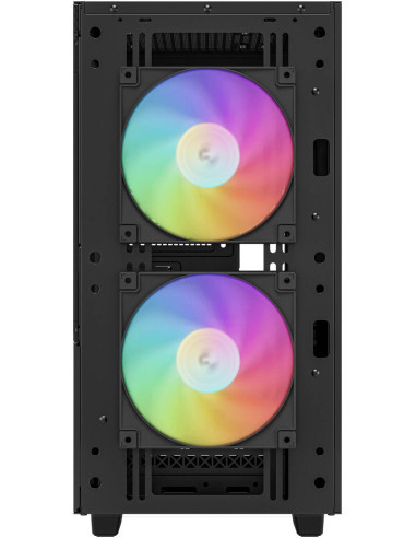 R-CH360-BKAPE3D-G-1,CARCASA DeepCool "CH360 DIGITAL", Mini Tower, ATX, fara sursa, 3xfan, USB 3.2 gen 1 x 1, USB 2.0 x 2, audio,
