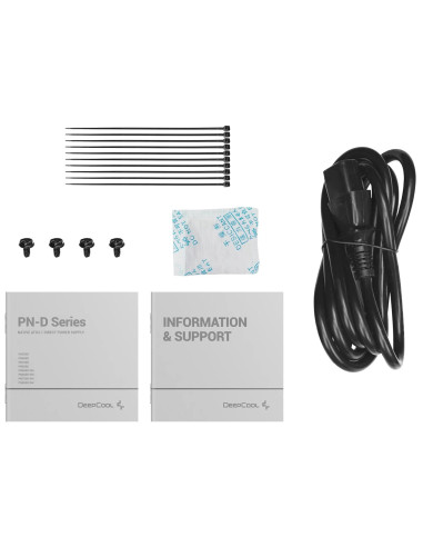 R-PN750D-FC0B-EU,SURSA DeepCool "PN750-D", 750W, 80 PLUS Gold, non-modulara, format ATX 12V V3.1, "R-PN750D-FC0B-EU"