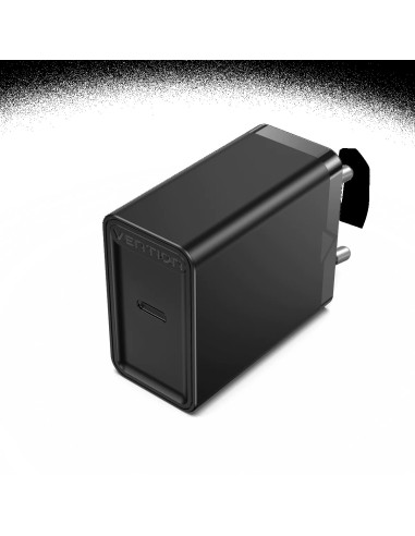 FADB0-EU,ALIMENTATOR SmartPhone la 220V Vention 1-port USB-C Wall Charger(20W) EU-Plug Black, "FADB0-EU"