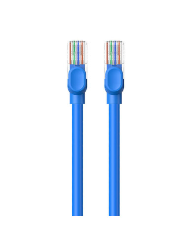 RY-B00133204311-04,Patch cordUTP Baseus Cat6, fire din cupru, round cable, viteza maxima 1 Gbps, PVC, 5m, albastru "B00133204311 RY-B00133204311-04,Patch cordUTP Baseus Cat6, fire din cupru, round cable, viteza maxima 1 Gbps, PVC, 5m, albastru "B00133204311
