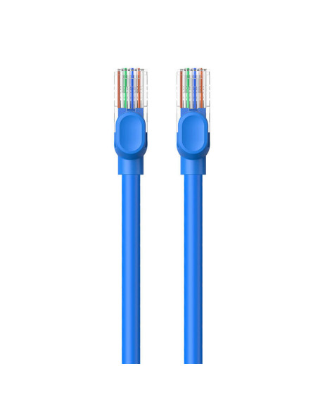 RY-B00133204311-04,Patch cordUTP Baseus Cat6, fire din cupru, round cable, viteza maxima 1 Gbps, PVC, 5m, albastru "B00133204311 RY-B00133204311-04,Patch cordUTP Baseus Cat6, fire din cupru, round cable, viteza maxima 1 Gbps, PVC, 5m, albastru "B00133204311