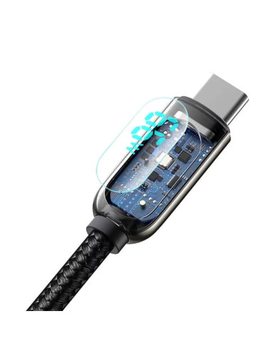 CASX020101,Cablu de date Baseus CASX020101, USB-A male - USB-C male, 2m