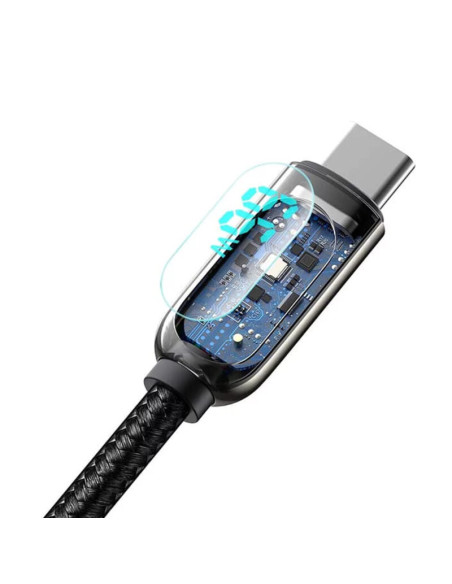 CASX020101,Cablu de date Baseus CASX020101, USB-A male - USB-C male, 2m