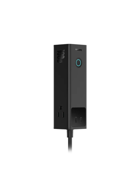 E00023509113-00,Incarcator Baseus PowerCombo Pro Powerstrip, Quick Charge 100W, 3 x AC, 2 x USB Type-C Output 5V/3A, 2 x USB, lu