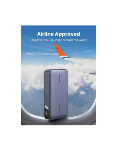 25188,POWER BANK Ugreen "PB720", 20000mAh, 100W, 1 x USB Type-C input, 2 x USB Type-C output, 1 x USB output, gri, "25188" - 694