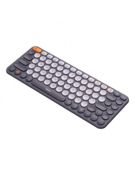 B00955503833-00,TASTATURA Baseus K01A wireless 2.4 G, Bluetooth 3.0/5.0 conectare 3 dispozitive simultan, necesita 2 baterii AAA
