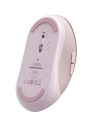 B01055505411-01,MOUSE Baseus F02 PC sau NB wireless, 2.4GHz si Bluetooth, optic, 800/ 1200/1600 dpi,butoane/scroll 3/1, roz,"B01