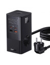E00023609113-00,Incarcator retea Baseus GaN Powerstrip, 2x USB-A, 2x USB-C, 2x AC, 16A