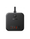 E00066400117-00,Incarcator Baseus GaN Powerstrip, Quick Charge 30W, 3 x AC, 2 x USB Type-C Output 5V/3A, 2 x USB, lungime cablu 
