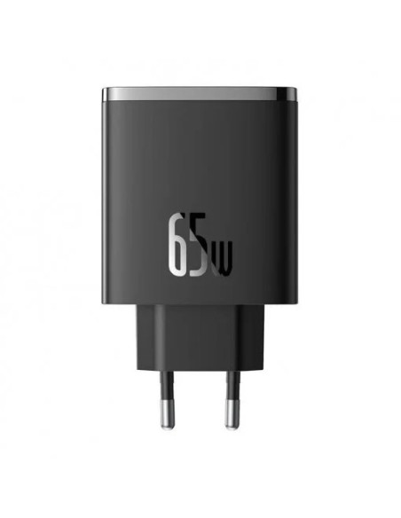 P10152301113-00,Incarcator retea Baseus Cube Pro, 1x USB, 2x USB-C, 65W, Negru