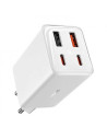 P10162701213-00,Incarcator retea Baseus GaN6 Pro, 2x USB, 2x USB-C, 65W, Alb