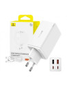 P10162701213-00,Incarcator retea Baseus GaN6 Pro, 2x USB, 2x USB-C, 65W, Alb