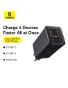 P10162705112-00,Incarcator retea Baseus GaN6 Pro, 2x USB, 2x USB-C, 100W, Negru