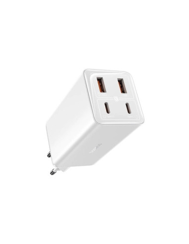 P10162705212-00,Incarcator auto Baseus GaN6 Pro P10162705212-00, 2x USB, 2x USB-C, 65W, Alb