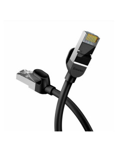 RY-PCWL-O01,PATCH CORD UTP Baseus Cat6, fire din cupru, round, viteza maxima 1 Gbps, PVC, 50m, negru "PCWL-O01" - 6953156233270 2