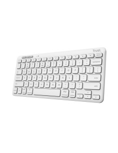 Tastatura Trust LYRA Compact Wireless and rechargeable Keyboard White US "25097"