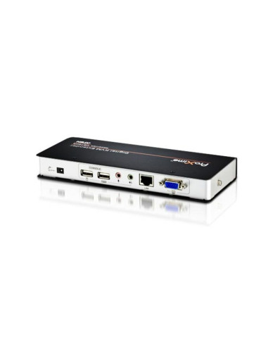 EXTENDER KVM ATEN acces PC de la distanta, conector tip VGA (M) | USB (M) x 2 | Serial RS232 (9-pin) (M) | 3.5 mm Jack (M) x 4 |