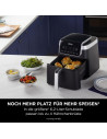 AF180EU,Air fryer Ninja Pro hot AF180EU, 6.2 l, Gri/Negru