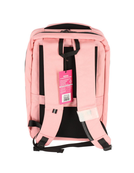PKRS429JT,Ghiozdan laptop pink it roz-negru 41 x 29 x 14 cm pigna