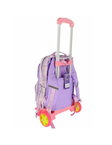 JLTR4431MV,Ghiozdan troller clasele i-iv mov pigna