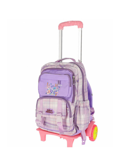 JLTR4431MV,Ghiozdan troller clasele i-iv mov pigna