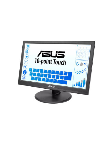 VT168HR,Monitor ASUS VT168HR, 39,6 cm (15.6"), 1366 x 768 Pixel, WXGA, LED, 5 ms, Negru