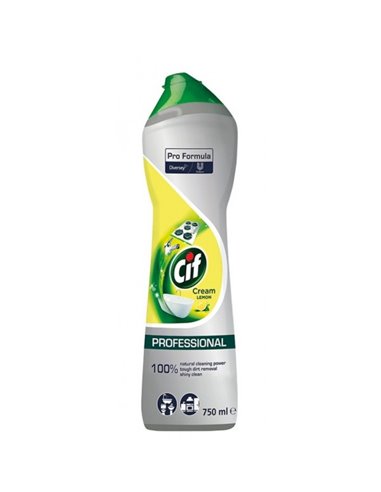 Cif profesional Cream Lemon, 750 ml