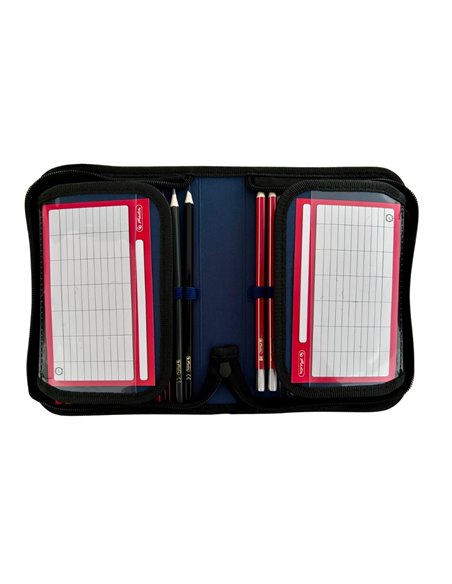 Penar echipat Herlitz 9494960, 34 piese, Motiv pink monster