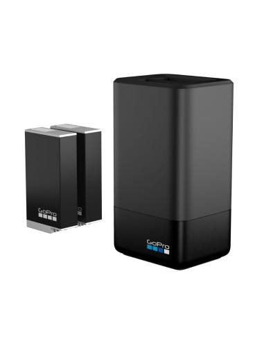 ACDBD-011-EU,Incarcator dublu GoPro Max + acumulator Enduro1600mAh