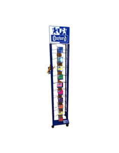 OX-400109189,Display de podea Oxford, dimensiuni 35X35,5X200 cm, 10 polite 2