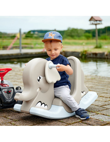 S800056787,Balansoar Big Rocking Elephant grey