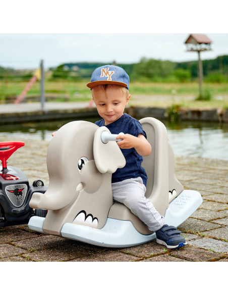S800056787,Balansoar Big Rocking Elephant grey