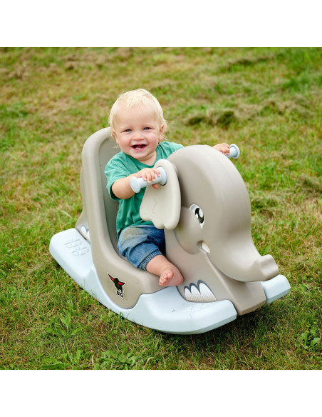S800056787,Balansoar Big Rocking Elephant grey