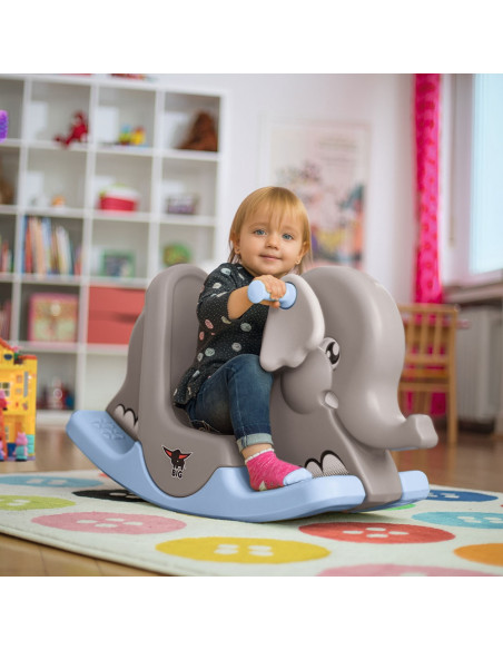 S800056787,Balansoar Big Rocking Elephant grey