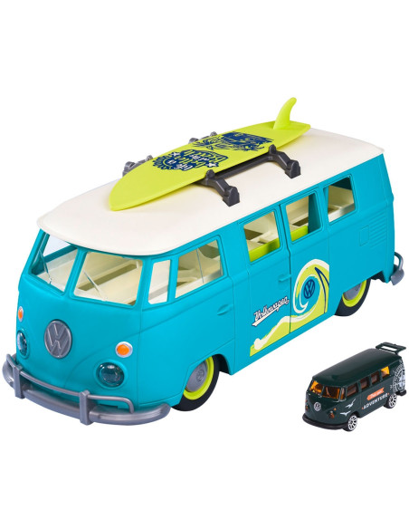 S212055010,Set Majorette VW The Originals T1 Carry Case cu 2 vehicule