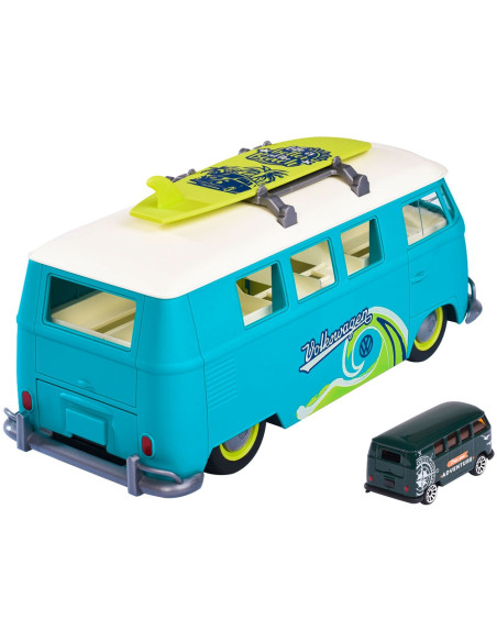 S212055010,Set Majorette VW The Originals T1 Carry Case cu 2 vehicule