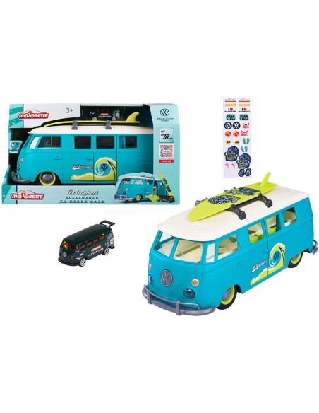 S212055010,Set Majorette VW The Originals T1 Carry Case cu 2 vehicule